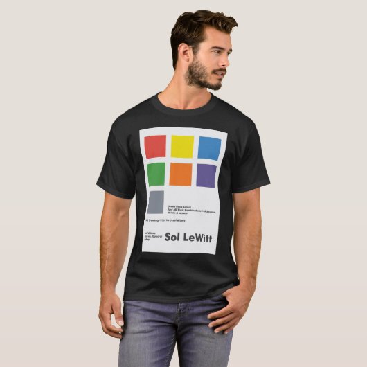 Sol Lewitt For Josef Albers Classic T-Shirt Tシャツ (正面フル)