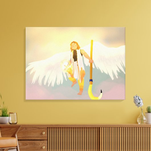 Sol sun god キャンバスプリント (インサイチュ (リビング))