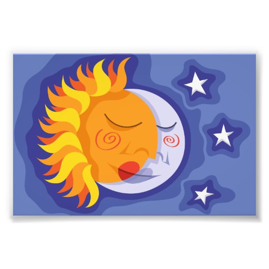 Sol y luna フォトプリント            (正面)