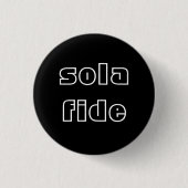 Sola Fide 缶バッジ (正面)