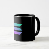 Solanaロゴのみイメージマグカップ マグカップ (正面右)