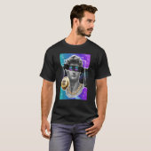 Solana Crypto Token Modern Art Statue Cryptocurren Tシャツ (正面フル)