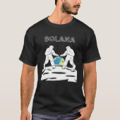 Solana Digital Asset SOL Token Blockchain Milliona Tシャツ (正面)