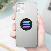 SOLANA TO MOON TRADERのステッモダンカー シール (スマートフォン)