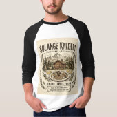 Solange KalderiレストランメニューデザインTシャツ Tシャツ (正面)