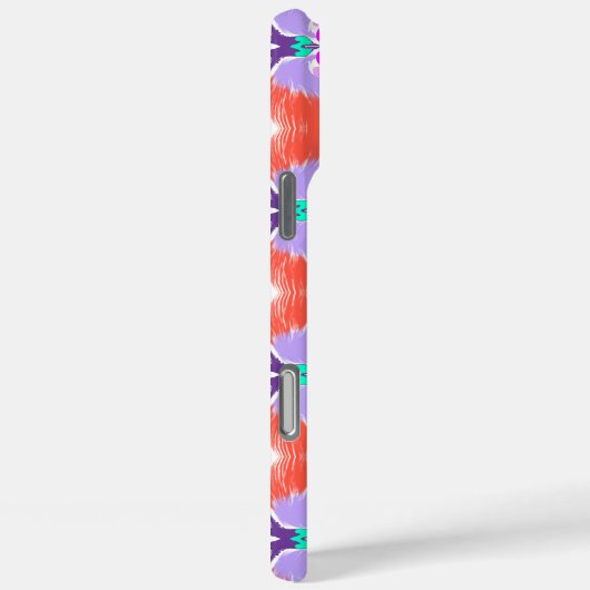 Solar Bloom Kaleidoscope Throw Pillow Case-Mate iPhoneケース (裏面 / 右)