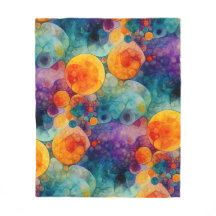 Solar Drift Vibrant Fractal Art Abstract Pattern