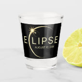 Solar Eclipse 2026  ショットグラス (正面)