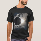 Solar Eclipse 2026 Arctic Tシャツ (正面)