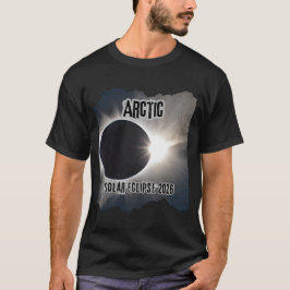 Solar Eclipse 2026 Arctic Tシャツ