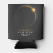 Solar Eclipse 2026 Celestial Astronomy 缶クーラー (正面)
