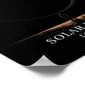 Solar Eclipse 2026 Iceland Celestial ポスター (角)