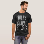 Solar Eclipse 2026 Tシャツ (正面フル)