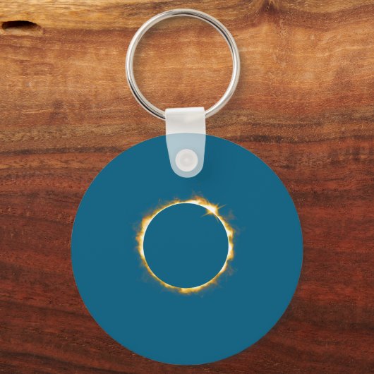 Solar Eclipse August 21 2017 キーホルダー (正面)