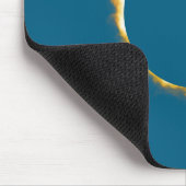 Solar Eclipse August 21 2017 Illustration マウスパッド (コーナー)