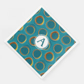 Solar Eclipse Mid-Century Modern - Blue and Gold (コーナー)