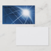 SOLAR ENERGY 名刺 (正面/裏面)