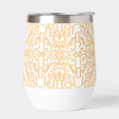 Solar Flare Gold Damask Phone / iPad case (左面)