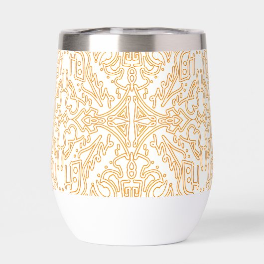 Solar Flare Gold Damask Phone / iPad case (背面)