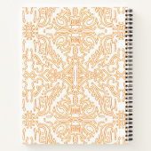 Solar Flare Gold Damask Phone / iPad case ノートブック (裏面)