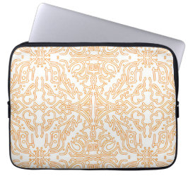 Solar Flare Gold Damask Phone / iPad case ラップトップスリーブ