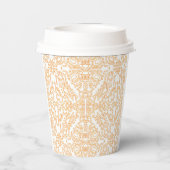 Solar Flare Gold Damask Phone / iPad case 紙コップ (裏面)