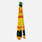 Solar Flare Sunflowers  ネクタイ (正面)