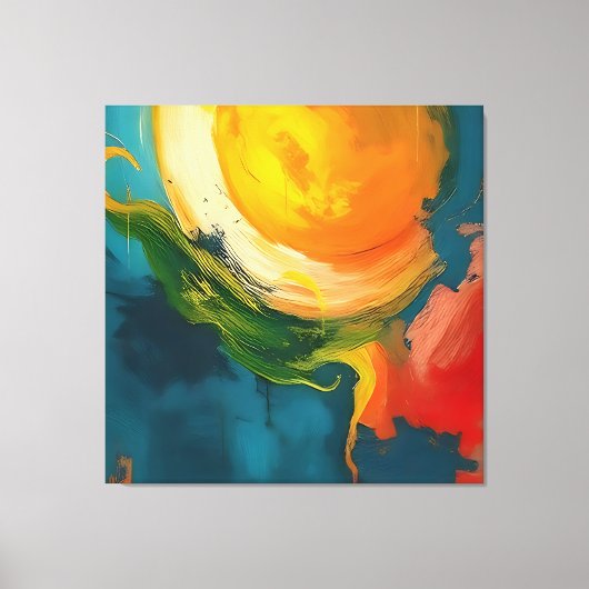 Solar Genesis キャンバスプリント (正面)