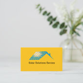 Solar Home Solutions Business Cards 名刺 (スタンド正面)