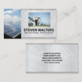 Solar Panel | Energy Technicians 名刺 (正面/裏面)
