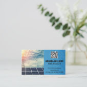 Solar Panels | Tech Logo | Energy 名刺 (スタンド正面)