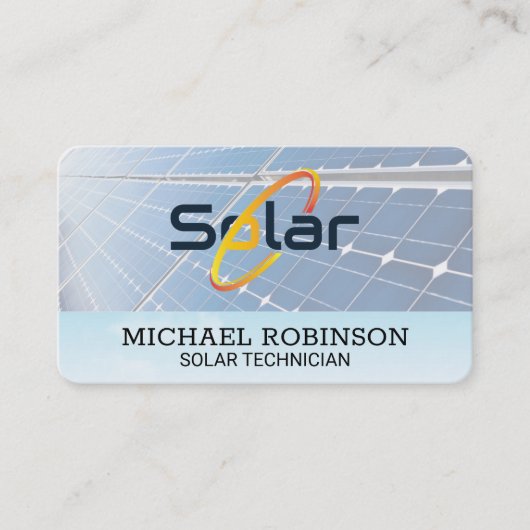 Solar Panels | Tech Power Energy 名刺 (正面)