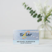 Solar Panels | Tech Power Energy 名刺 (スタンド正面)