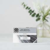 Solar Photovoltaik Anlage Technik Elektrik Verkauf 名刺 (スタンド正面)