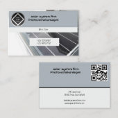 Solar Photovoltaik Anlage Technik Elektrik Verkauf 名刺 (正面/裏面)