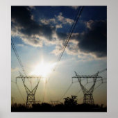 "Solar Power. Electrical Power." ポスター (正面)