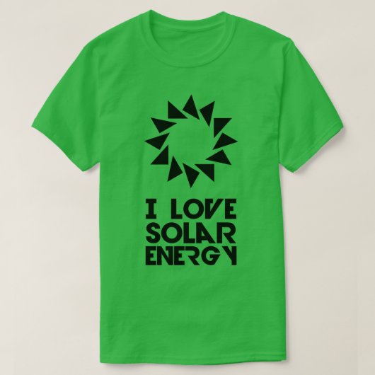 solar power tシャツ (デザイン正面)