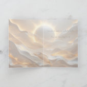 Solar Presence – Luminous Abstract Encouragement カード (内部)