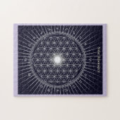 Solar Resonan Monochrome Art Jigsaw Puzzle ジグソーパズル (横)