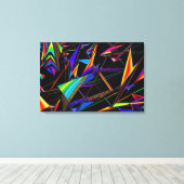 Solar Sailing キャンバスプリント (インサイチュ (ウッドフロア))