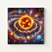 Solar System & Cosmic Exploration ノートブック (裏面)