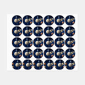 Solar System Montage ラベル (シート)