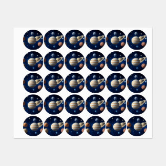 Solar System Montage ラベル