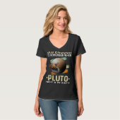 Solar System old enough Pluto Space and Planets Sc Tシャツ (正面フル)
