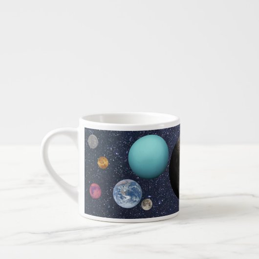 Solar system planets エスプレッソカップ (左)