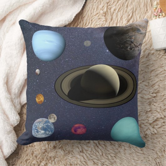 Solar system planets クッション (ブランケット)