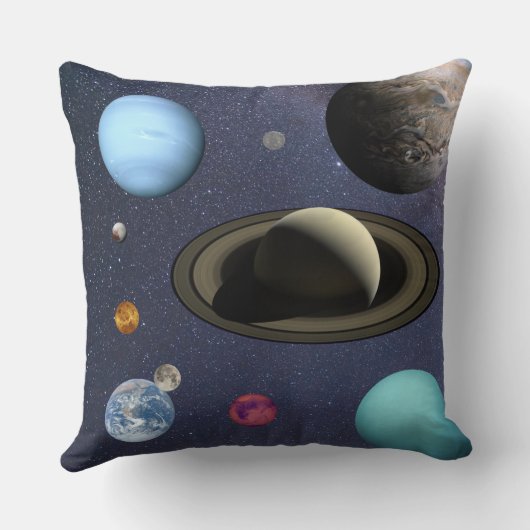 Solar system planets クッション (裏面)