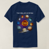 Solar System Planets Science Space Astronomy STEM Tシャツ (デザイン正面)