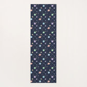Solar System Planets Seamless Pattern ヨガマット (裏面)