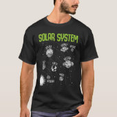 Solar System Planets Space STEM Science Teacher Sc Tシャツ (正面)